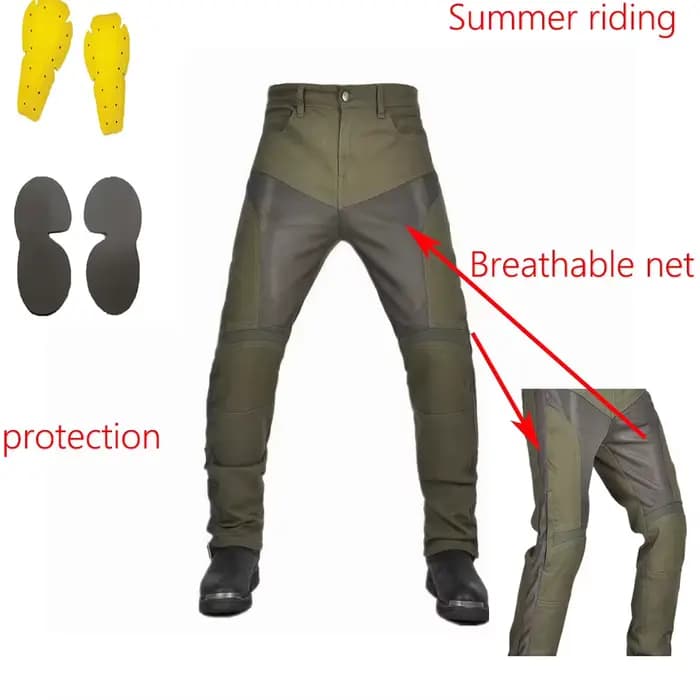 Pantalon de moto d'équitation d'été