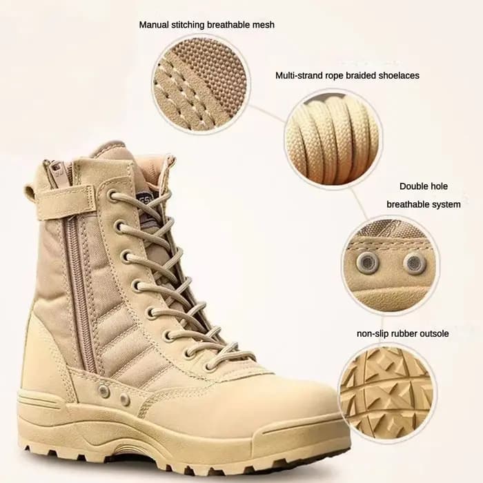 Bottes tactiques haute performance pour hommes