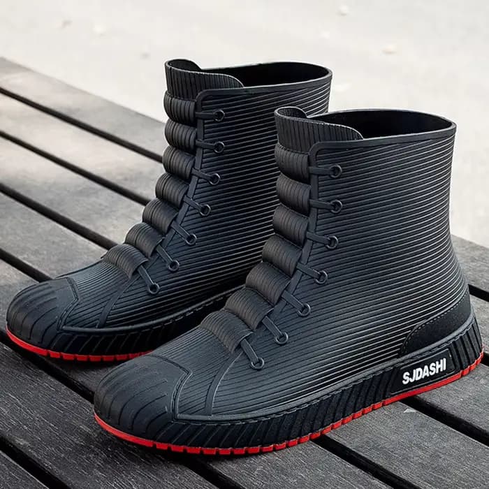 Bottes de pluie en caoutchouc pour hommes