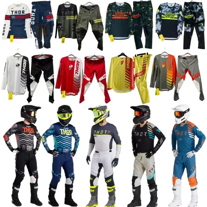 Ensemble de tenue de moto tout-terrain à séchage rapide