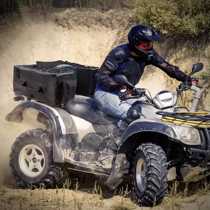 Sacoche de selle de moto tout-terrain