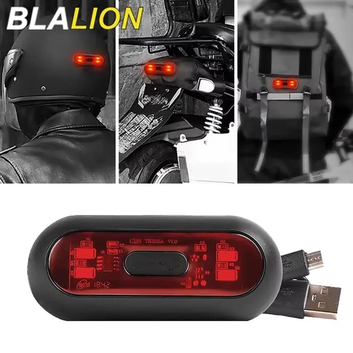 BLALION – feu arrière de casque de moto