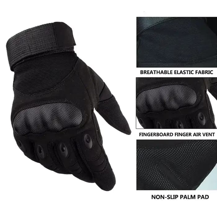 Gants Hardshell Black Hawk DulSports pour hommes