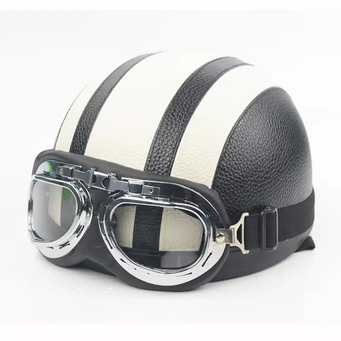 Casque de Moto Rétro pour Adulte