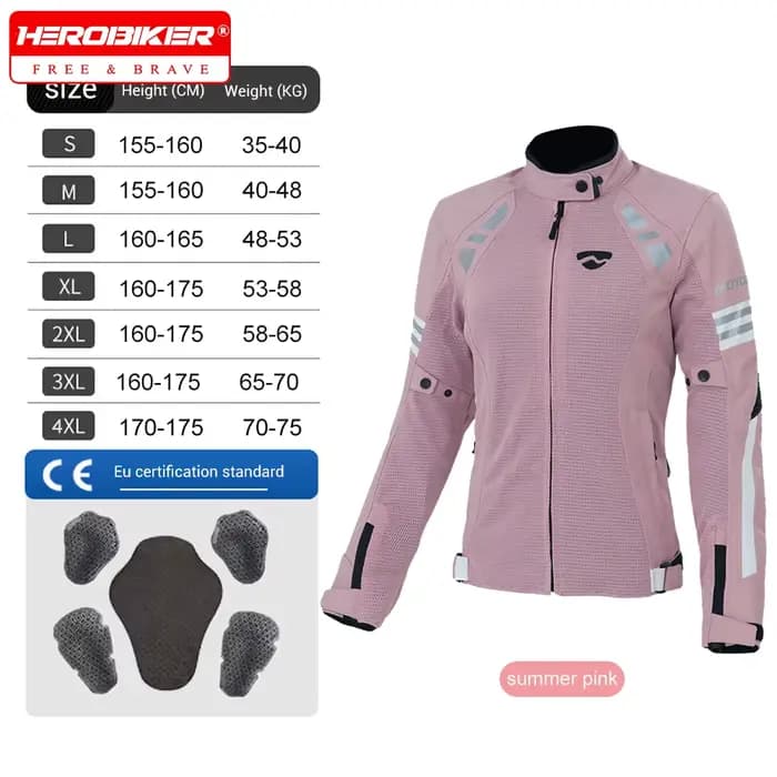 Veste de moto pour femme