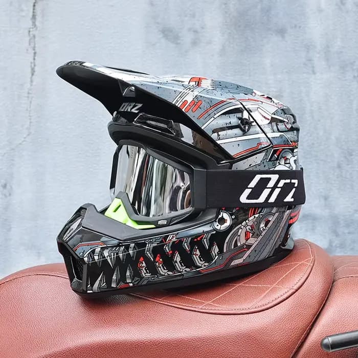 Casque tout-terrain de moto ORZ-903