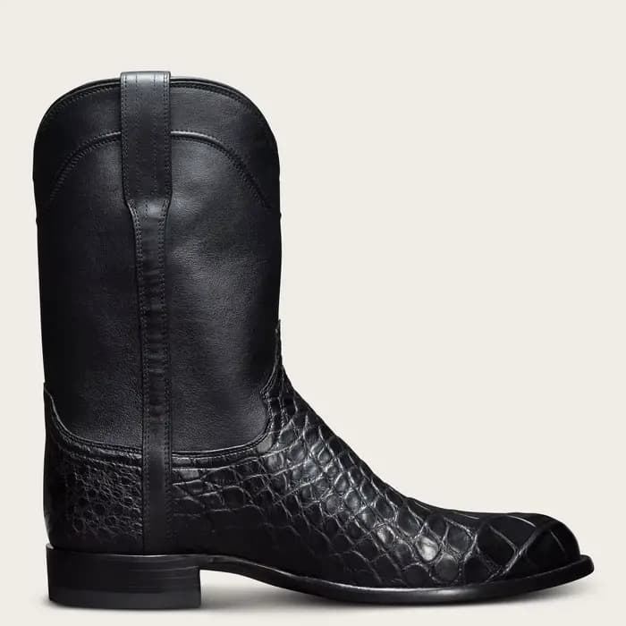 Hommes bottes mi-mollet Western Cowboy moto
