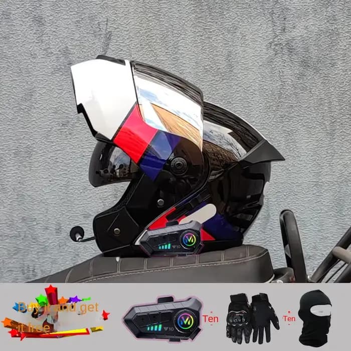 Casque de moto Bluetooth