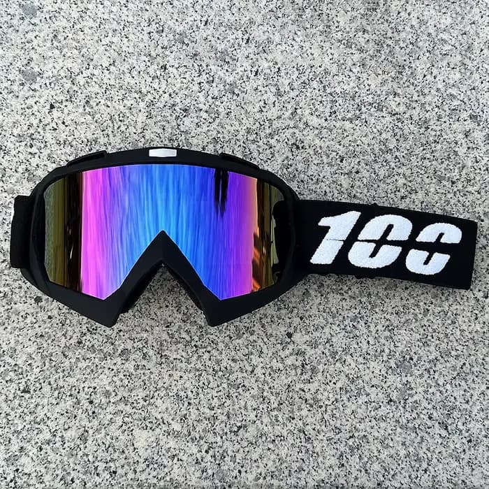100 lunettes de moto lunettes de cyclisme en plein air tout-terrain Ski Sport MX ATV Dirt Bike lunettes de course lunettes de Motocross lunettes de vélo