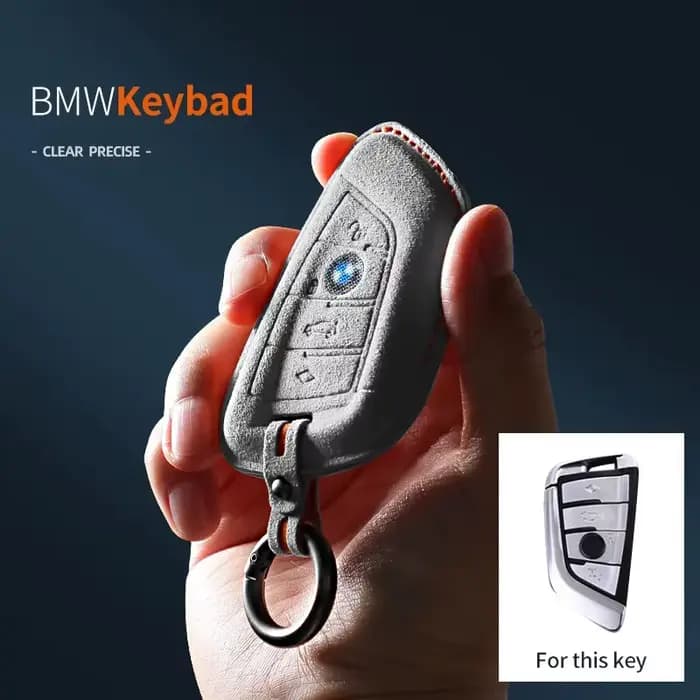 Porte-clés en daim Alcan Tara pour BMW