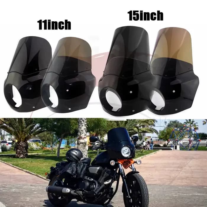 Carénage de moto 11 "/15"