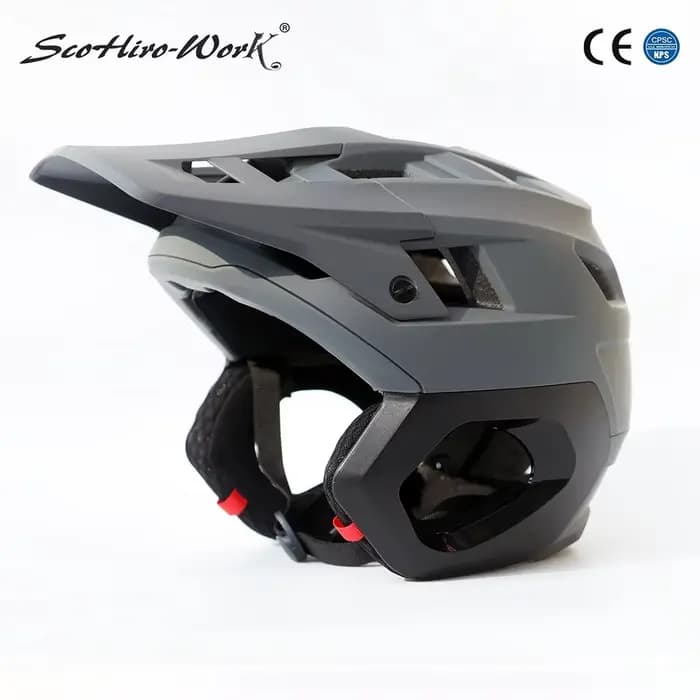 Nouveau casque de vélo 3/4 vtt demi-visage