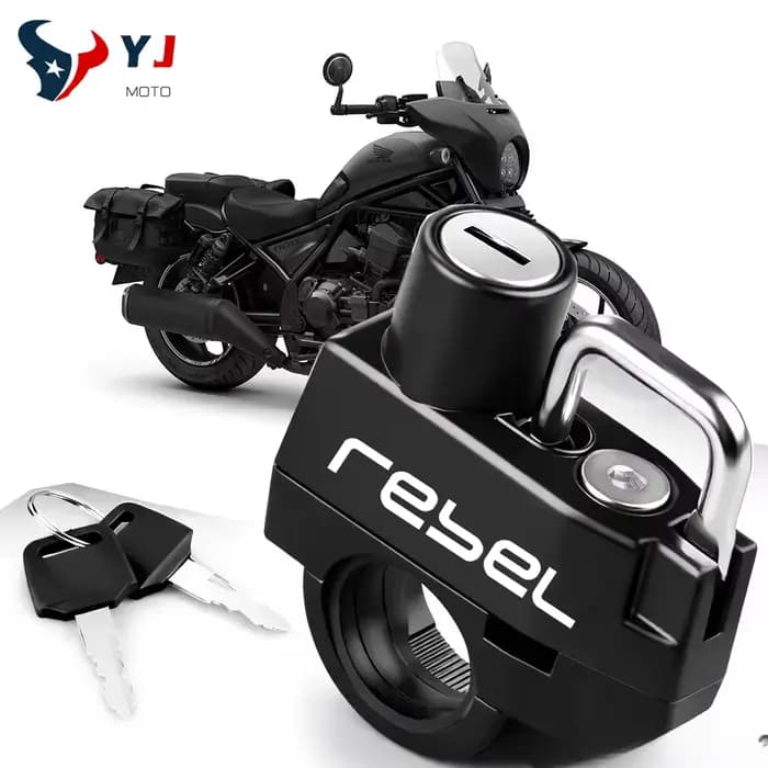Verrou de casque de moto pour Honda Rebel 300