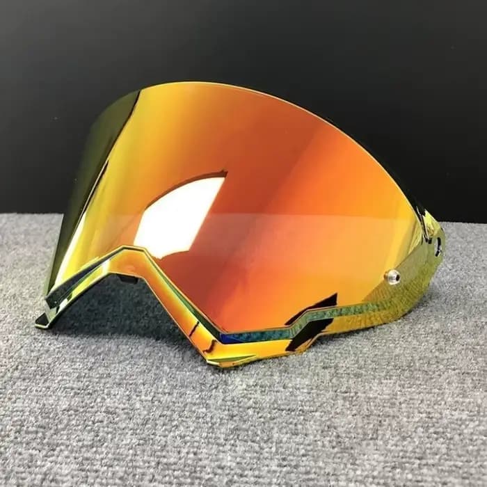 Pour AGV AX9 visières en Fiber de carbone Locomotive casque tout-terrain