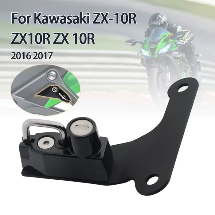 Kit de verrouillage de casque de moto