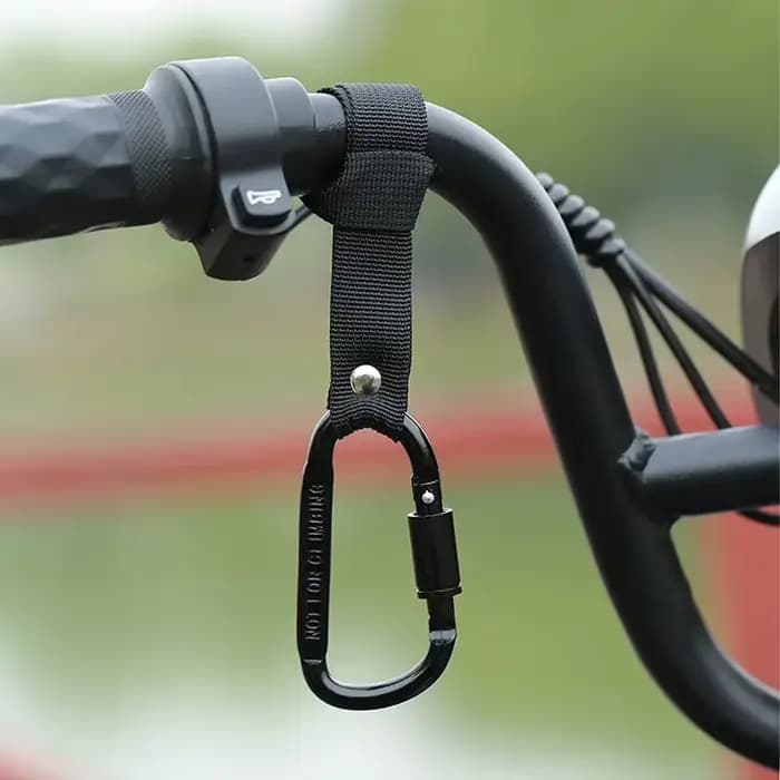 Clip de crochet de guidon de montage avant en alliage d'aluminium pour moto et vélo