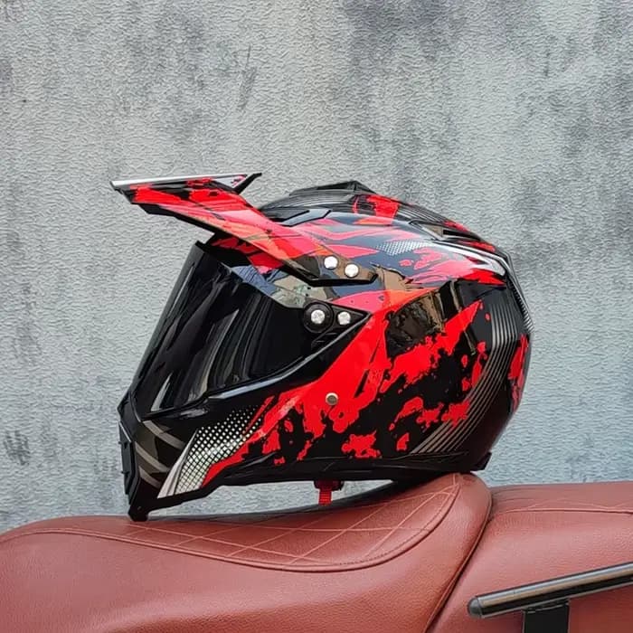 Casque de moto tout-terrain