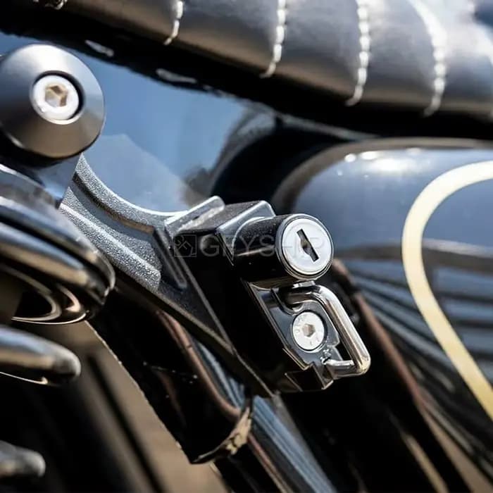 Serrure de casque de moto pour Triumph Street Twin
