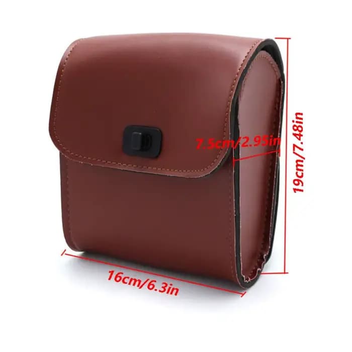 Mode VTT sac Vintage grande capacité moto Scooter électrique sac Durable étanche vélo avant sac