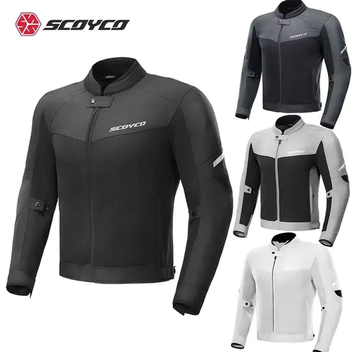 Veste de moto SCOYCO, veste de moto en maille respirante pour l'été
