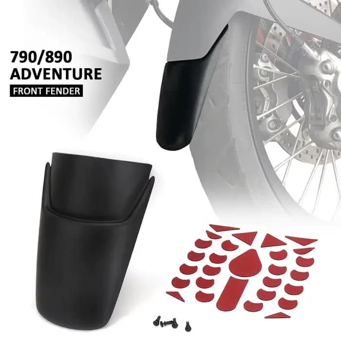 Extension de garde-boue avant pour moto