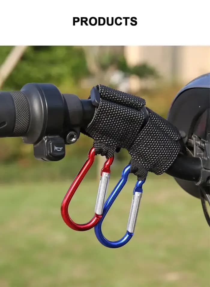 Crochet de suspension pour moto avec crochets de verrouillage pour autocycles