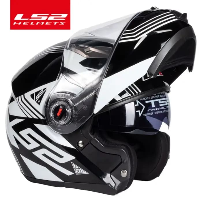 Casque de moto rabattable FFsuspec