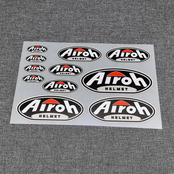 11 autocollants pour casque AIROH
