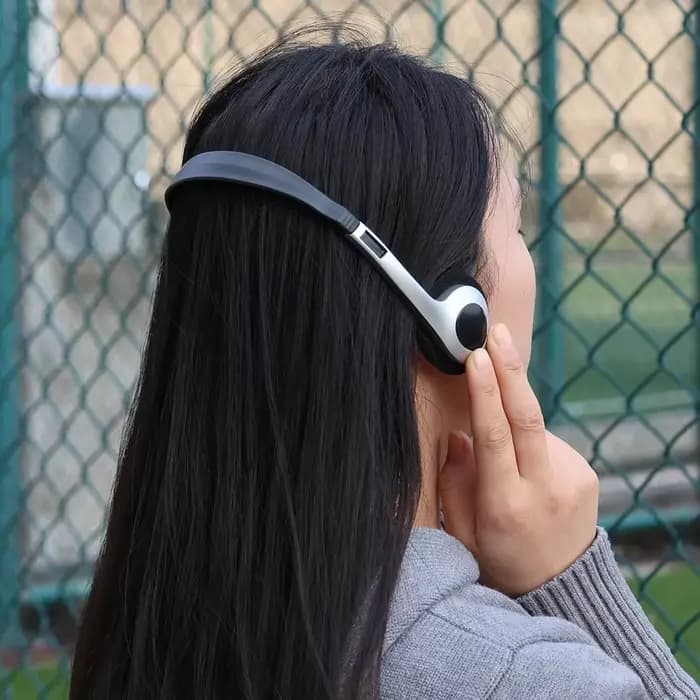 Casque filaire rétro portable
