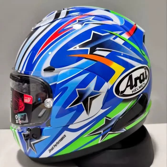 Casque de moto intégral rx7x jian Nakano Green
