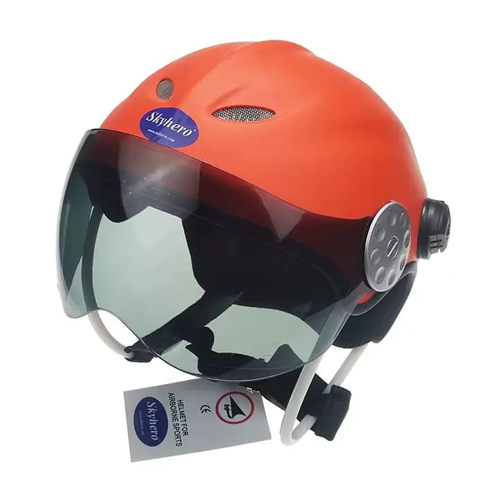 Casque de paramoteur GD-K, uniquement casque avec visière sans casque d'écoute