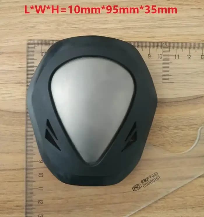 Protège-épaules en métal pour veste de protection de moto en aluminium pour la course