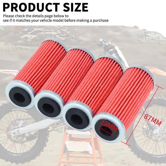 Filtre Oli de moto pour KTM EXC EXCF SXF SMR XCF XCW XCFW Six jours 250 300 350 400 450 505 530 EXC-