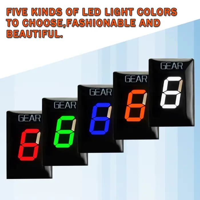 Indicateur de Vitesse étanche pour Moto Affichage LED pour Honda CBR CB500X CB400SF CB650F CB1300 CB