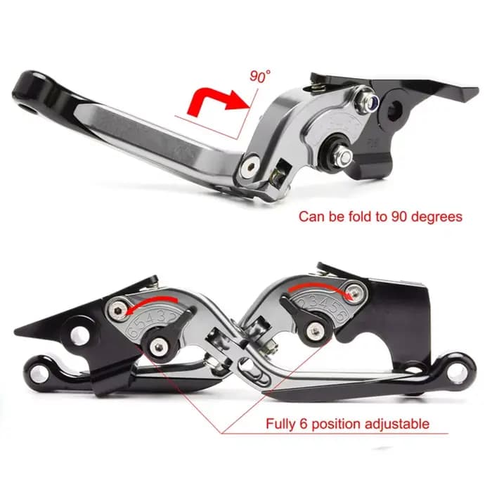 YZFR3 1 paire de leviers d'embrayage de freins réglables barre de poignée pour YZF R3 2015 2016 2017