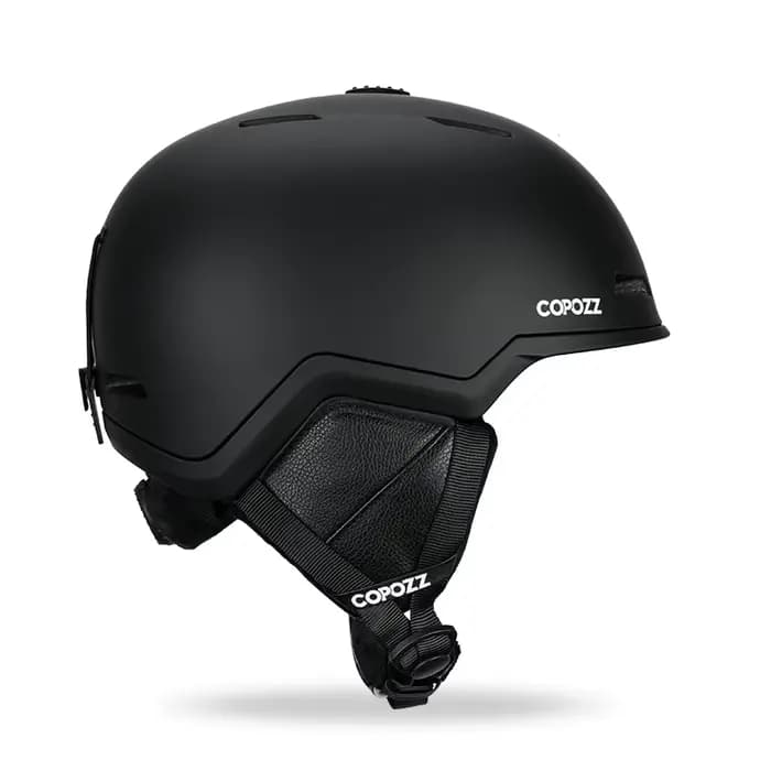 COPOZZ-Casque de Ski Demi-Couvert Anti-Impact 506 pour Adulte et Enfant, Sécurité, Skateboard