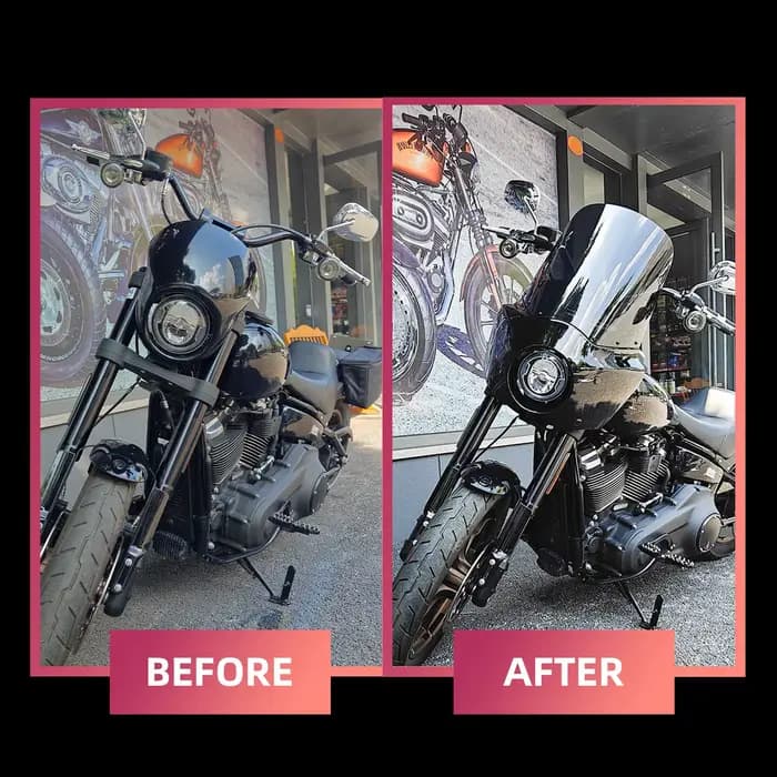 Carénage de moto Road Warrior pour Harley Davison FXBB Softail Street Bob Low Rider Dyna Super Glide