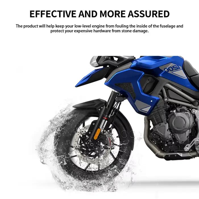 Extension de garde-boue avant de moto, pour Tiger 1200 GT Pro Explorer 2022-, pour Tiger1200 XC XR X
