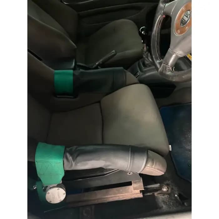 Protection latérale pour siège baquet JDM Racing en cuir véritable