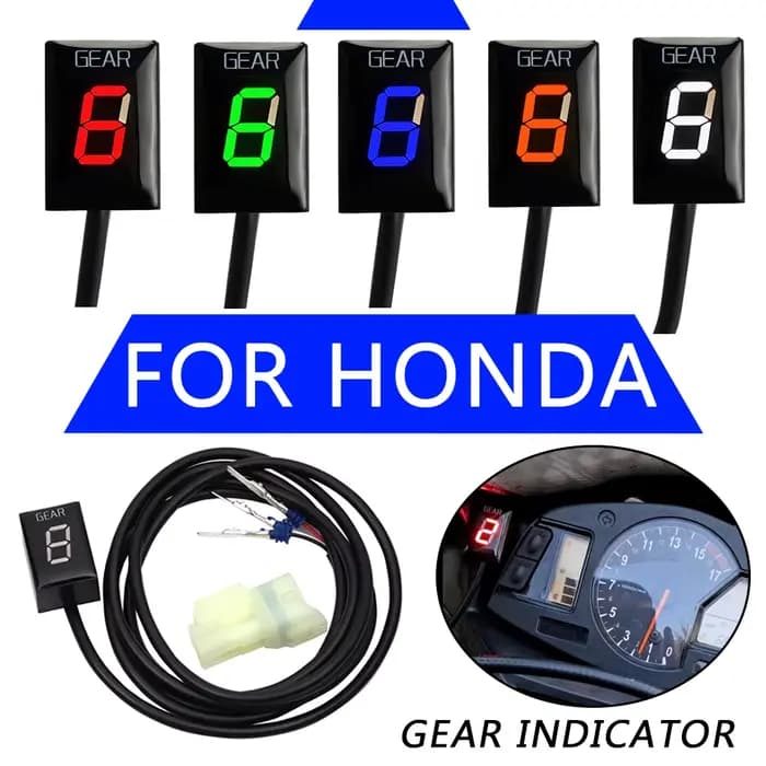 Indicateur de Vitesse étanche pour Moto Affichage LED pour Honda CBR CB500X CB400SF CB650F CB1300 CB