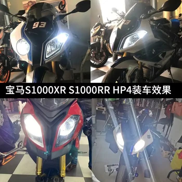 Phares LED pour moto H7 6000K blanc 30W, adaptés à Triumph Daytona 675 2006 -2008 2009 2010 2011 201