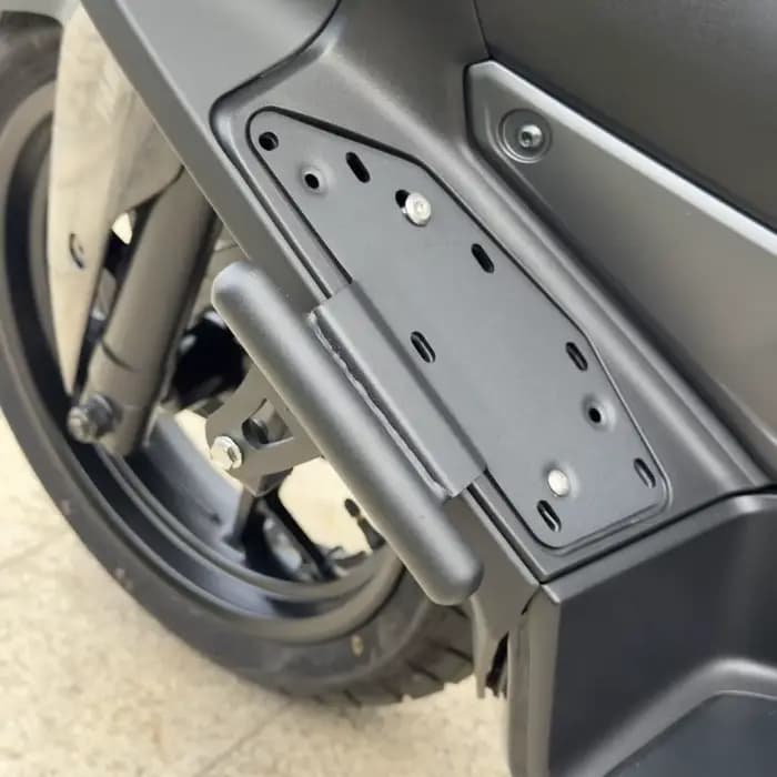 Top!-moto pour XMAX 300(2017-2025) support de projecteur de Mini barre de protection améliorée