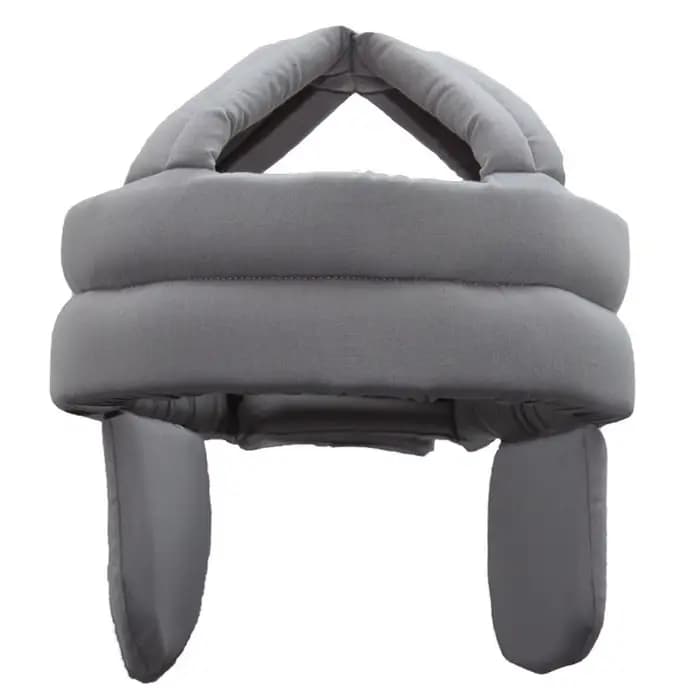 Casque anti-chute épaissi pour personnes âgées, respirant, rembourré en coton et éponge, protection
