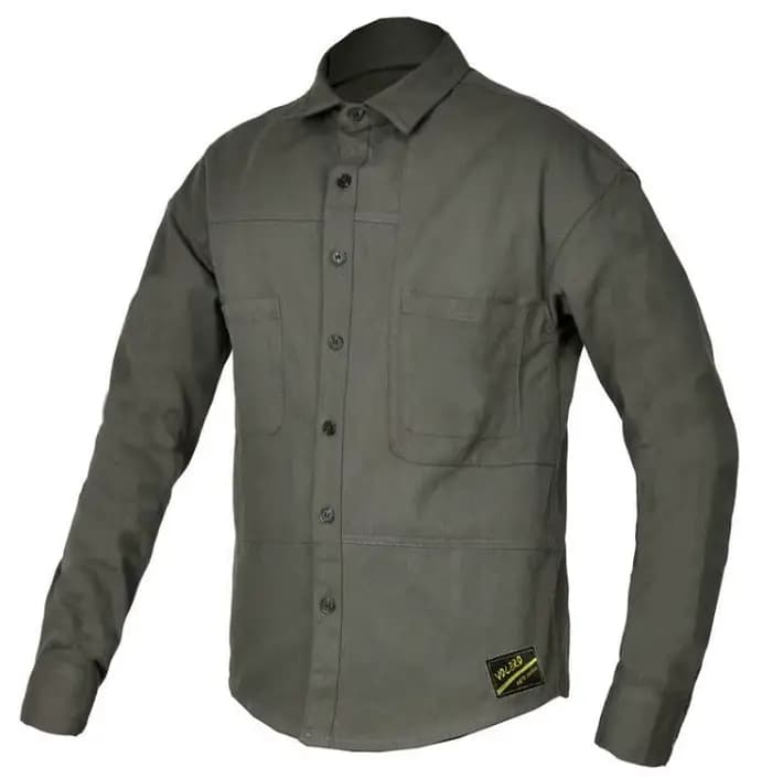 Veste de moto décontractée pour homme, vêtements d'équitation, chemise anti-chute, manches longues a