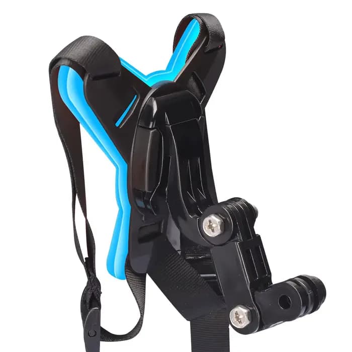HONGDAK support de menton pour casque de moto pour GoPro Hero 11 10 9 8 7 6 support de caméra de spo