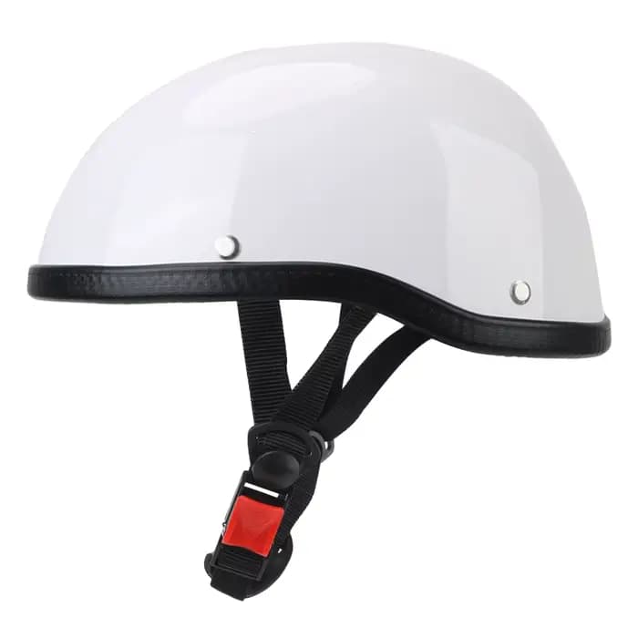 Casque de moto unisexe, casque de vélo vtt, casque demi-visage rétro vintage, casque de sécurité ult