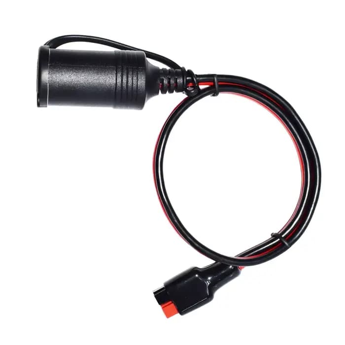 Allume-cigare femelle 12V, câble robuste 12awg 30a avec pôle d'alimentation Anderson pour transfert/