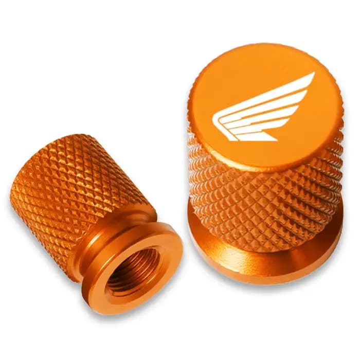 Couvercle de bouchons de tige de Valve de roue de pneu de moto en alliage d'aluminium, 2 pièces, pou