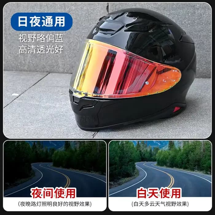 Pour SHOEI RF1400 NXR2 CWR-F2 CWR-F2R Z8 X15 x-fifteen X-SPR Pro casque visière lentille bouclier cr