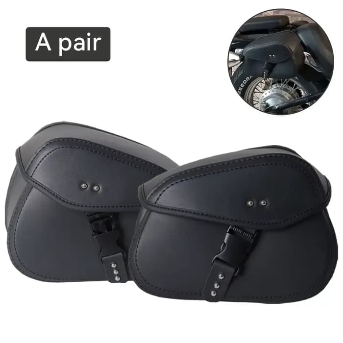 Sacoches de moto, rangement d'outils latéraux, sacs de selle étanches universels pour Harley Kawasak